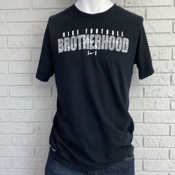 Nike Dri-Fit Football Graphic Tee Shirt Size L - Picture 1 of 5